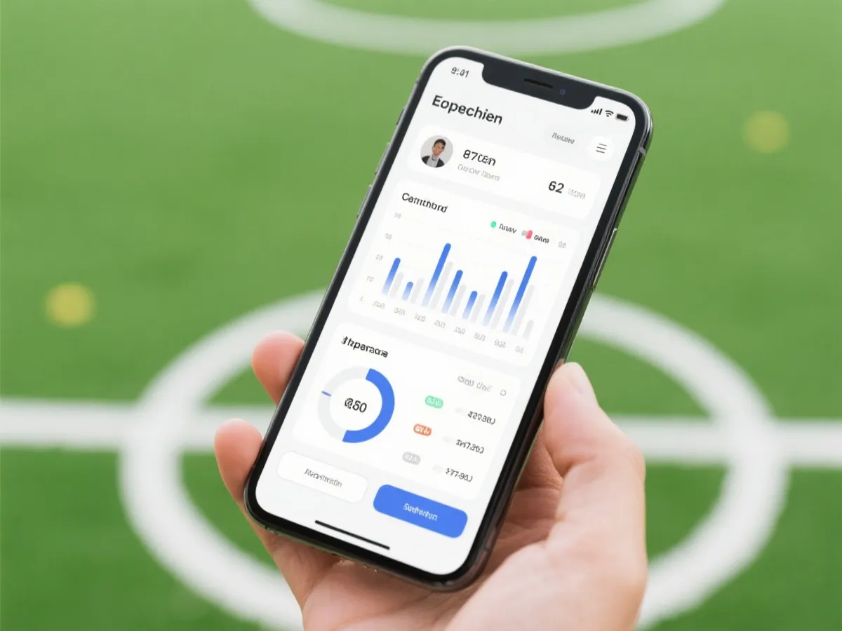 赛事资讯与移动端体验示意图