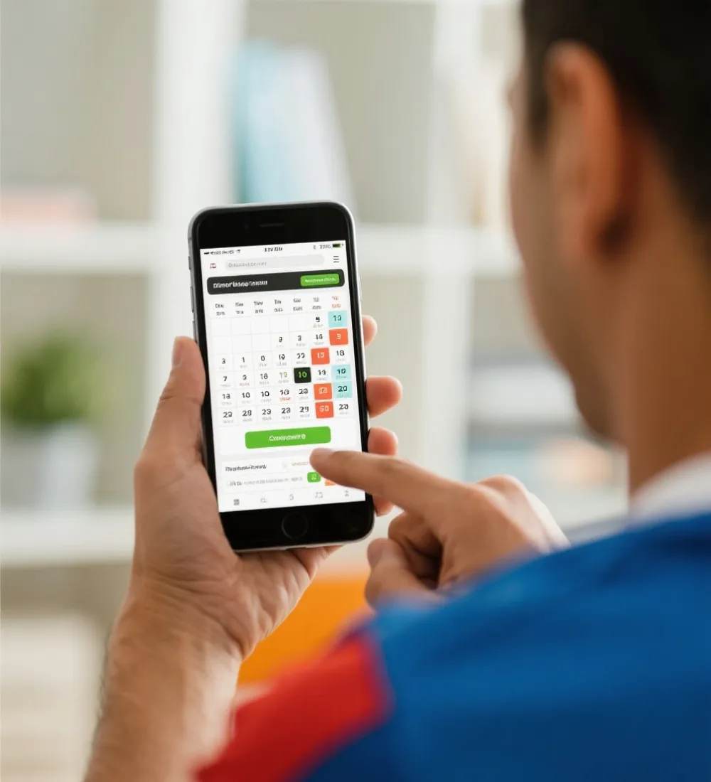 移动端查看赛事动态示意图